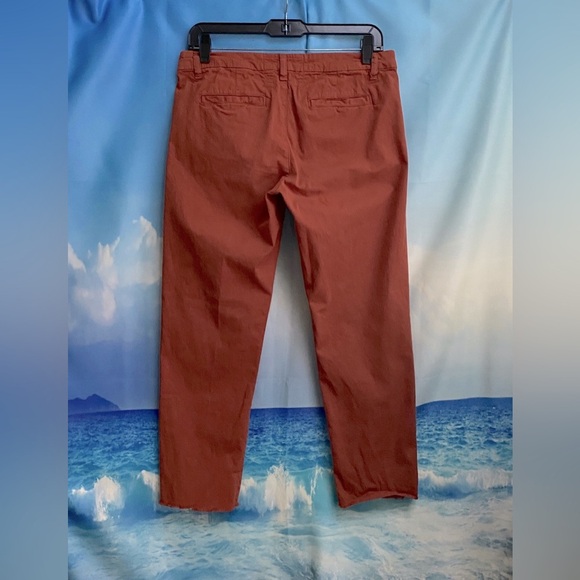 Frank & Eileen WICKLOW The Italian Chino Italian Performance Twill Size: 4 RUST - Picture 9 of 16
